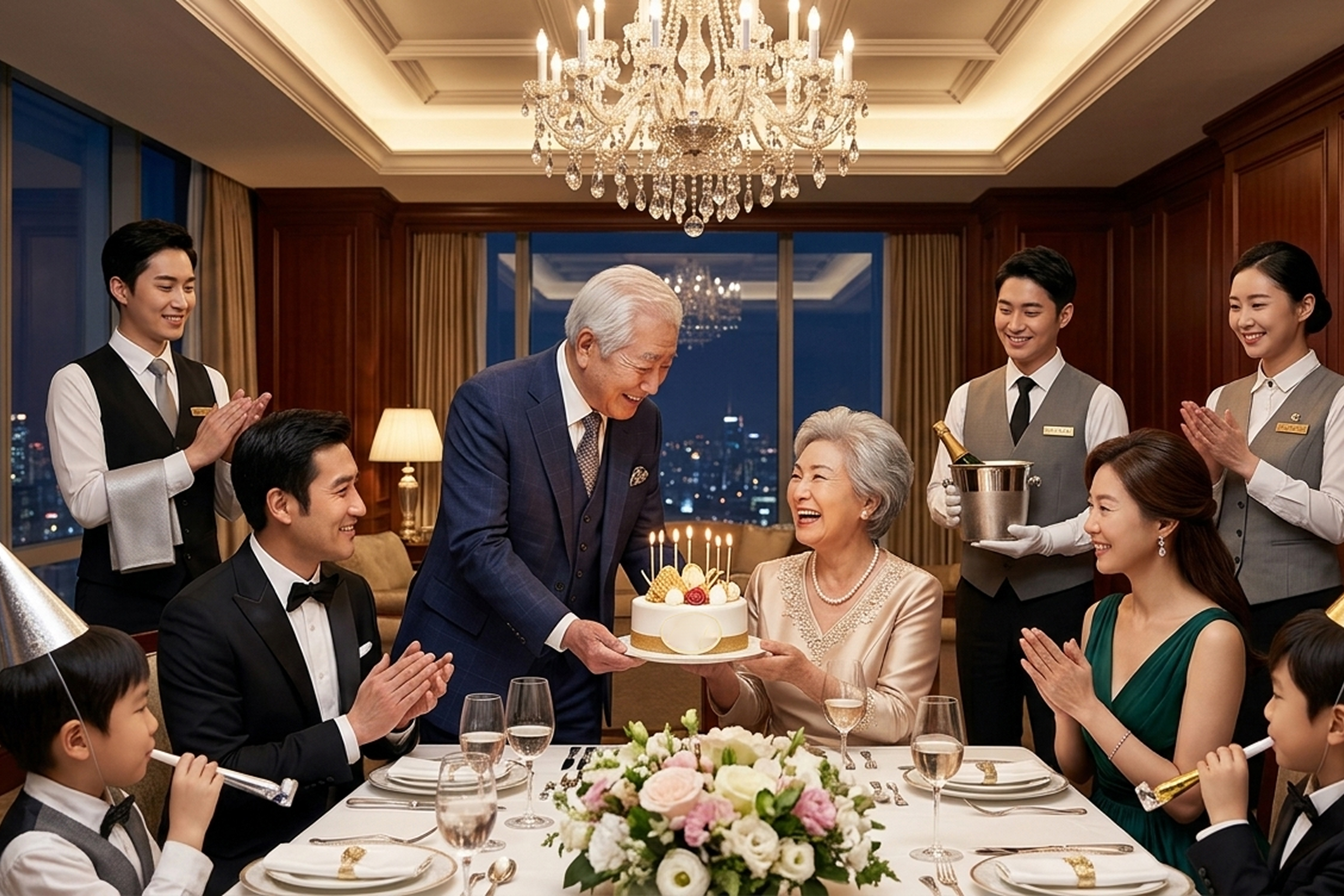 무병장수(無病長壽) 생신상